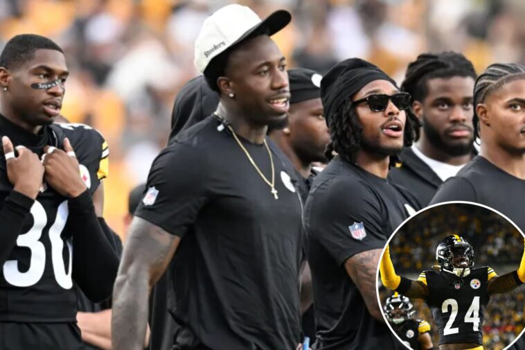 steelers’-joey-porter-jr.-could-be-traded-as-contract-standoff-lingers-—-and-he’s-likely-out-week-1