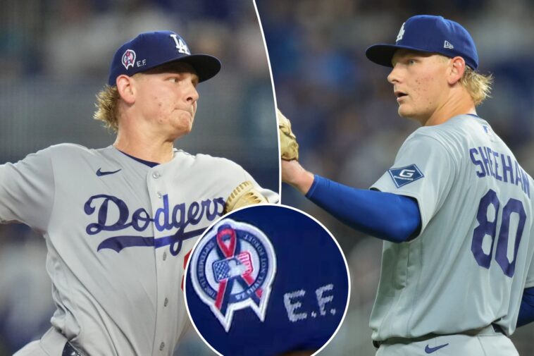 dodgers-pitcher-makes-touching-tribute-to-slain-uncle-killed-on-9/11-before-spinning-a-gem