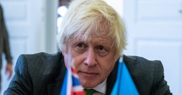 former-british-pm-boris-johnson-evacuated-from-ukraine-train-after-russia-drone-strike:-reports