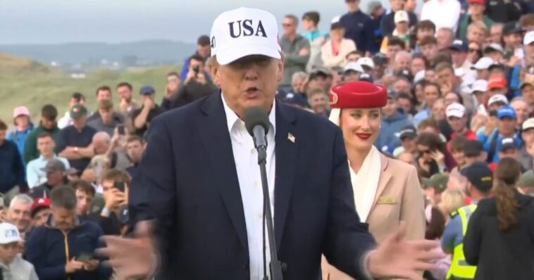 crowd-at-irish-open-roars-as-president-trump-announces-he-is-removing-all-tariffs-on-irish-whiskey-(video)