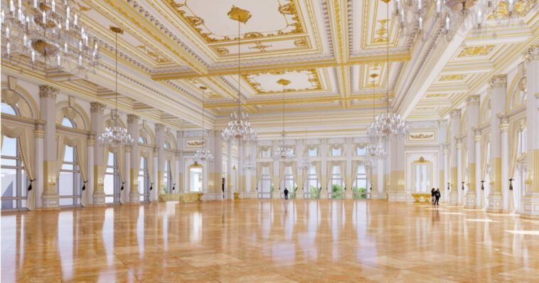 president-trump-releases-latest-rendition-drawings-from-inside-trump-white-house-ballroom-–-and-it’s-big,-beautiful-and-spectacular!