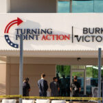 charlie-kirk-memorial-smeared-with-red-paint,-sign-defaced-as-tpusa-vows-to-work-with-authorities-to-find-vandals