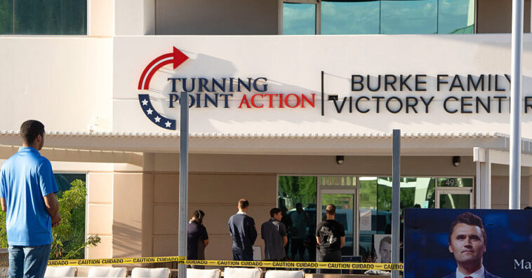 charlie-kirk-memorial-smeared-with-red-paint,-sign-defaced-as-tpusa-vows-to-work-with-authorities-to-find-vandals