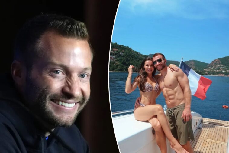 sean-mcvay’s-viral-swimsuit-photo-with-wife-takes-over-rams-locker-room
