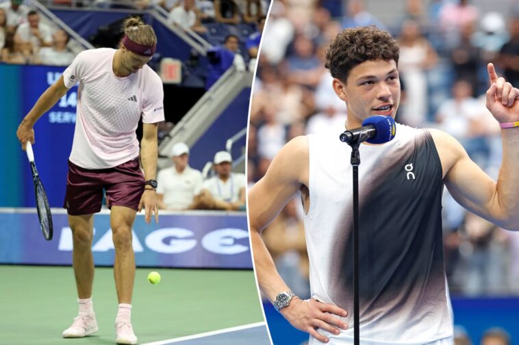 ben-shelton-calls-for-‘some-sort-of-rule’-over-bizarre-alexander-zverev-maneuver-during-us-open-clash