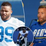 rams-address-aaron-donald’s-week-2-status-after-losing-myles-garrett