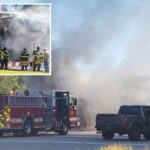 driver-killed-in-fireball,-remains-burned-beyond-recognition-as-car-barrels-into-sunken-meadow-toll-plaza