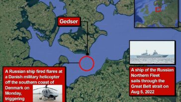 russian-frigate-fires-flares-towards-danish-military-helicopter,-denmark-says