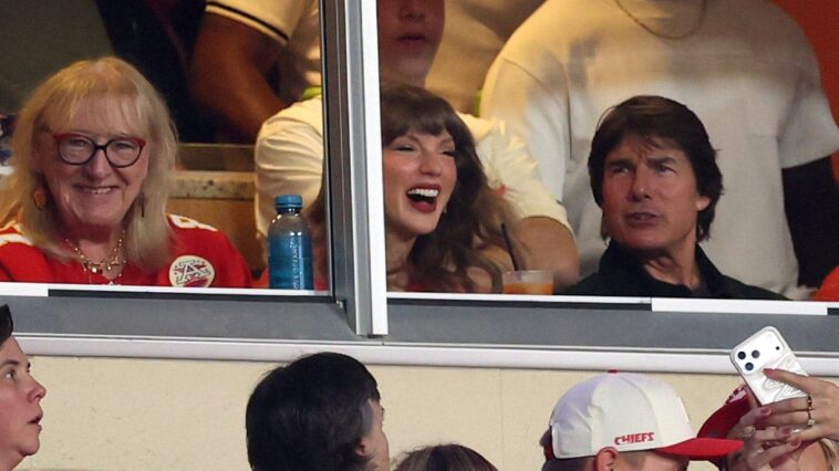 taylor-swift-steals-emmys-spotlight,-watches-husband-travis-kelce’s-chiefs-game-with-tom-cruise