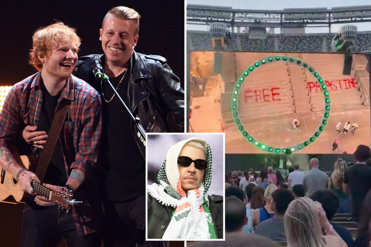 ed-sheeran-backs-pal-macklemore-after-he-was-yanked-off-tour-for-anti-israel-rants:-‘i-am-not-complicit’
