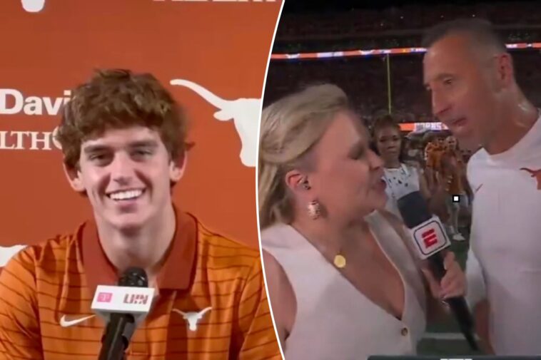 arch-manning-facing-heavy-backlash-after-laughing-at-ai-edited-steve-sarkisian-holly-rowe-slap-video