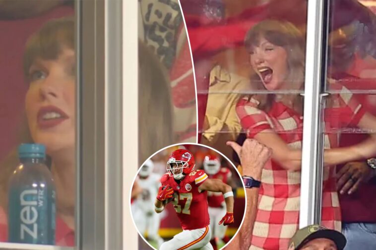 what-taylor-swift-really-said-in-viral-‘mnf’-moment:-lip-reader