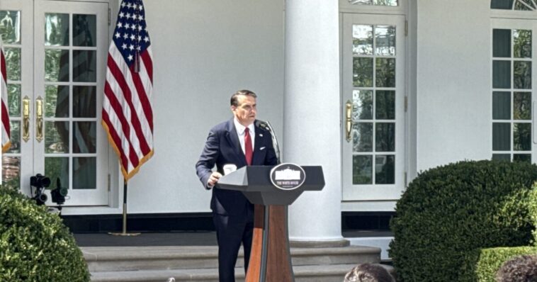 watch-live:-attorney-general-todd-blanche-holds-white-house-press-briefing-in-the-rose-garden-–-2-pm-et