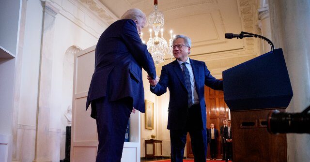 ‘we’re-not-going-to-let-that-happen’:-nvidia-boss-jensen-huang-agrees-with-president-trump-on-ai-doomer-‘hoax’