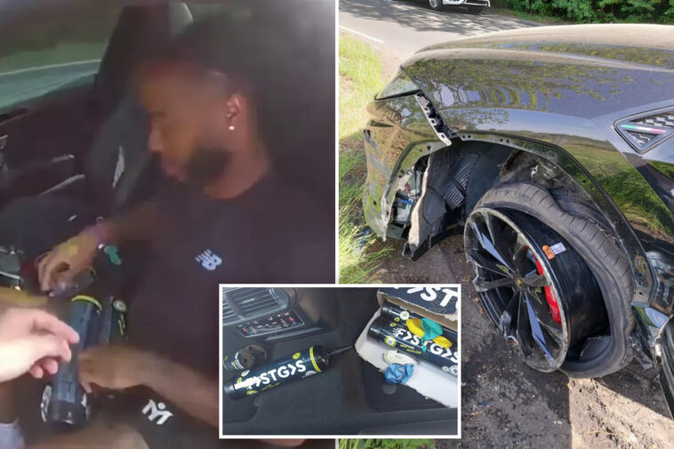incredible-moment-england-soccer-star-caught-with-huge-laughing-gas-canisters-after-crashing-$360k-lamborghini