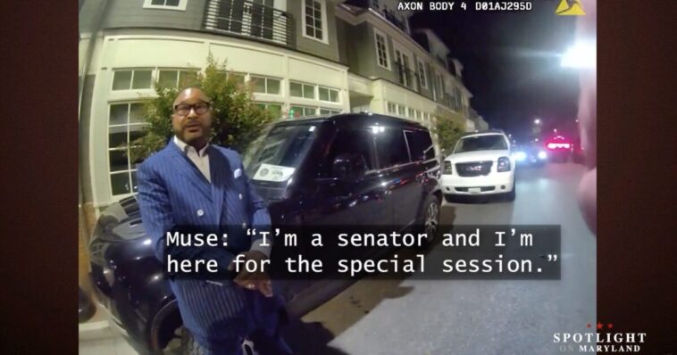 body-cam-footage-reveals-maryland-democrat-state-sen.-lied-to-police-about-drunken-hit-and-run-—-cops-let-him-walk-without-a-sobriety-test-as-he-says-“governor-will-take-care-of-it”