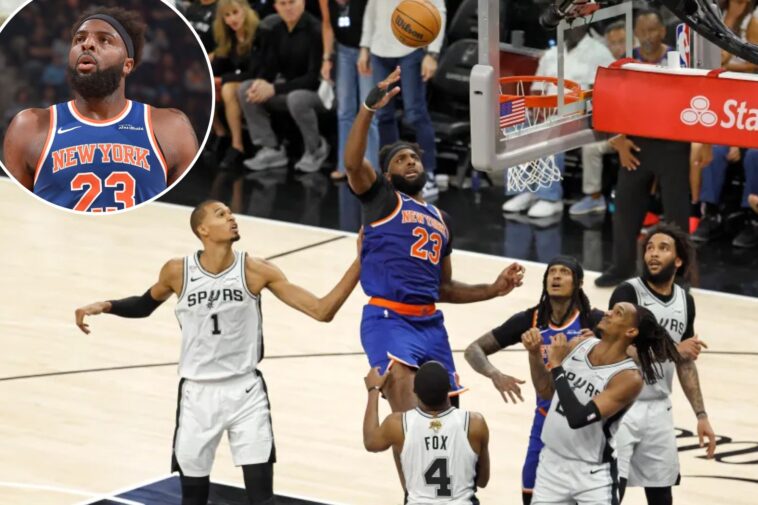 why-mitchell-robinson-missed-his-celtics-introduction:-‘can’t-catch-a-break’