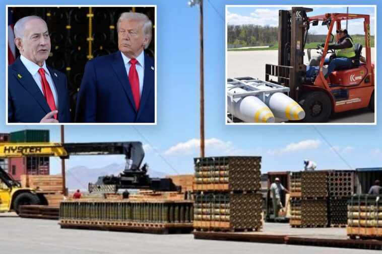 trump-admin-planning-$2.8-billion-munitions-sale-with-40k-bombs-shipped-to-israel