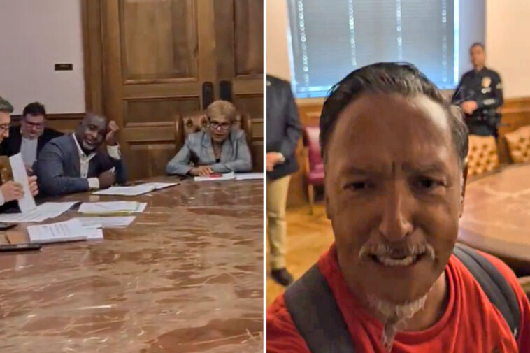 wild-moment-notorious-la-city-hall-pest-storms-meeting-and-humiliates-karen-bass-in-front-of-stunned-councilors