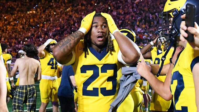 clock-controversy:-ncaa-says-officials-botched-replay-protocol-in-michigan’s-win-over-western-michigan