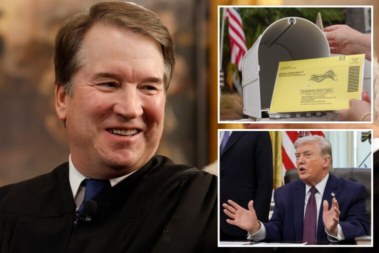 kavanaugh-throws-trump-‘a-lifeline’-on-mail-ballot-rules-despite-supreme-court-rejecting-restrictions