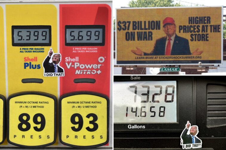trump-‘i-did-that’-stickers-pop-up-on-gas-pumps,-four-years-after-biden-got-the-same-treatment
