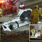 mangled-car-wreck-kills-driver-on-major-california-freeway-sparking-rush-hour-hell