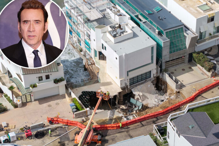 nicolas-cage’s-$10.5m-malibu-mansion-remains-on-edge-of-collapse-week-after-massive-sinkhole-opened-up