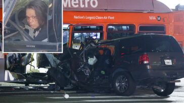 haunting-video-catches-evil-glare-from-driver-of-suv-seconds-after-deadly-la-metro-bus-disaster-that-led-to-nbc-helicopter-crash