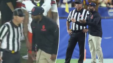 syracuse’s-fran-brown-tried-to-punk-referee-—-and-got-flagged-—-in-ugly-loss:-‘you-guys-are-effing-cheating’