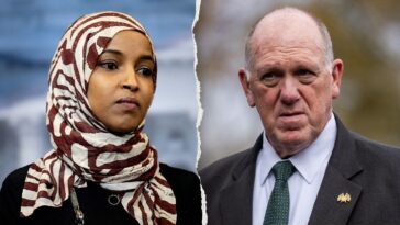 watch:-ilhan-omar-denies-feds-have-contacted-her-after-border-czar-homan-confirms-‘criminal’-investigation