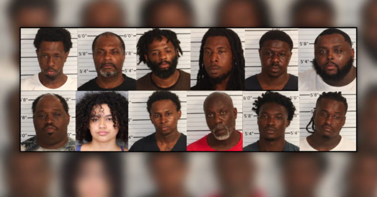 13-suspects-busted-in-memphis-while-unloading-$250,000-in-stolen-chicken-from-18-wheeler-—-guns,-fentanyl,-and-cocaine-recovered