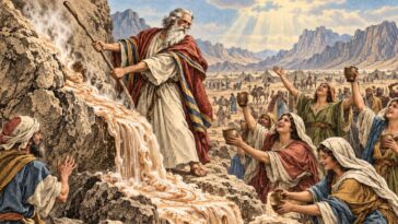 israelite-women-rejoice-after-moses-strikes-rock-and-pumpkin-spice-latte-gushes-out