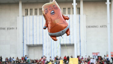 watch-—-hundreds-protest-president-trump’s-attempt-to-renovate-collapsing-kennedy-center:-‘hands-off!’
