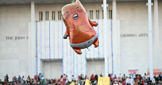 watch-—-hundreds-protest-president-trump’s-attempt-to-renovate-collapsing-kennedy-center:-‘hands-off!’