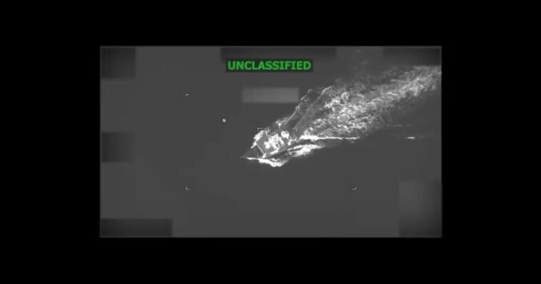 southern-command-blows-up-drug-boat-in-the-caribbean,-killing-four-narco-terrorists-(video)