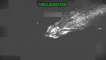us-military-strikes-alleged-narco-trafficking-vessel-in-caribbean,-killing-4-‘narco-terrorists’