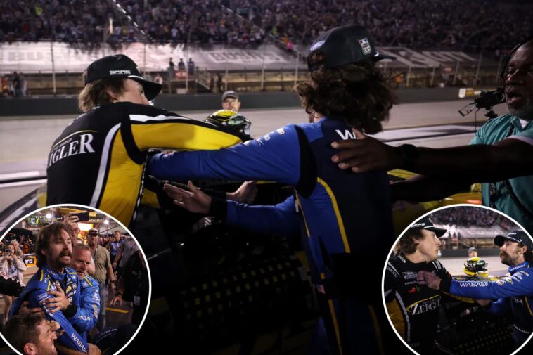 nascar-stars-carson-hocevar,-ryan-blaney-brawl-on-pit-road-after-bristol-night-race