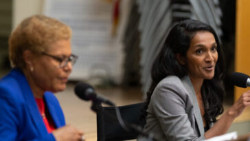 karen-bass-in-trouble-as-left-wing-challenger-surges-in-los-angeles-mayor’s-race