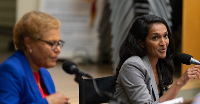 karen-bass-in-trouble-as-left-wing-challenger-surges-in-los-angeles-mayor’s-race