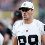raiders-star-tight-end-brock-bowers-ruled-out-against-chargers