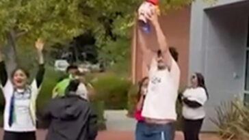 college-‘counselor’-in-california-celebrates-after-student-knocks-head-off-trump-pinata-(video)
