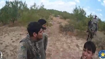 texas-dps-k-9-unit,-dps-border-mounted-patrol,-and-border-patrol-track-group-of-illegal-aliens-for-miles-on-private-ranch-–-(video)