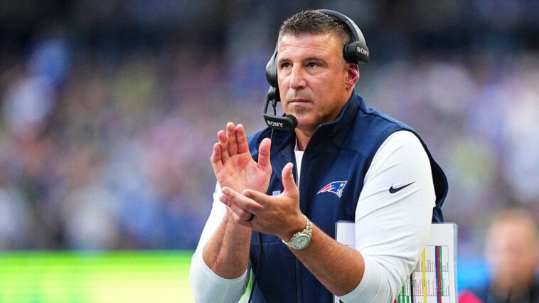 mike-vrabel-snaps-at-reporter-over-drake-maye’s-struggles-after-pats-win:-‘you’re-not-going-to-ruin-my-sunday’