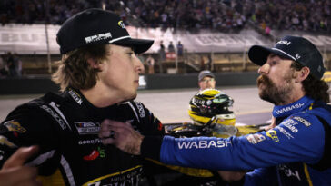 watch:-ryan-blaney-and-carson-hocevar-trade-punches-in-wild-nascar-brawl