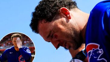 cubs’-alex-bregman-left-bloodied-with-eye-swollen-shut-after-being-struck-by-foul-ball-in-scary-scene