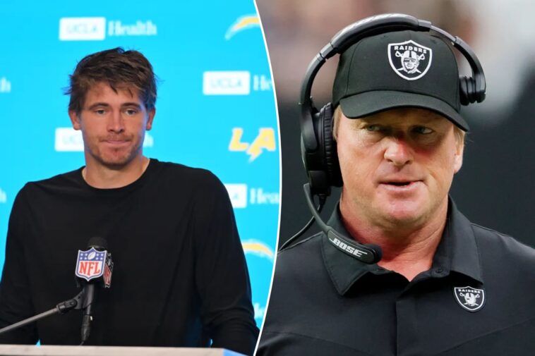 justin-herbert’s-pathetic-performance-vs-raiders-laid-bare-in-wild-jon-gruden-diagnosis