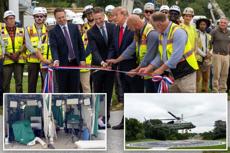 trump-cuts-ribbon-on-latest-white-house-construction-project-—-but-major-tv-networks-refuse-to-show-it