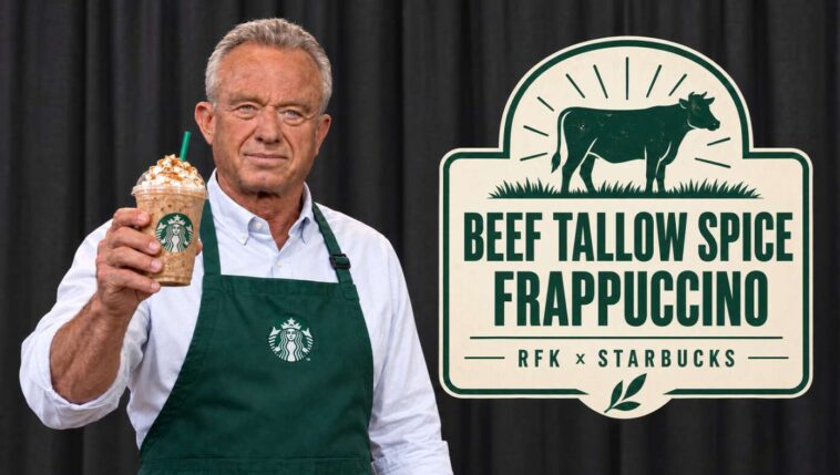 rfk-jr.-teams-up-with-starbucks-to-introduce-new-beef-tallow-spice-frappuccino