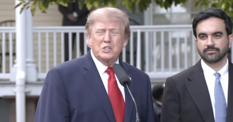 watch:-trump-and-mamdani-take-questions-on-cnn,-ms-now,-and-politico’s-white-house-ban-–-trump-slams-“fake-news”-cnn-and-“msdnc”